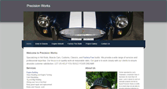 Desktop Screenshot of precisionworks.org